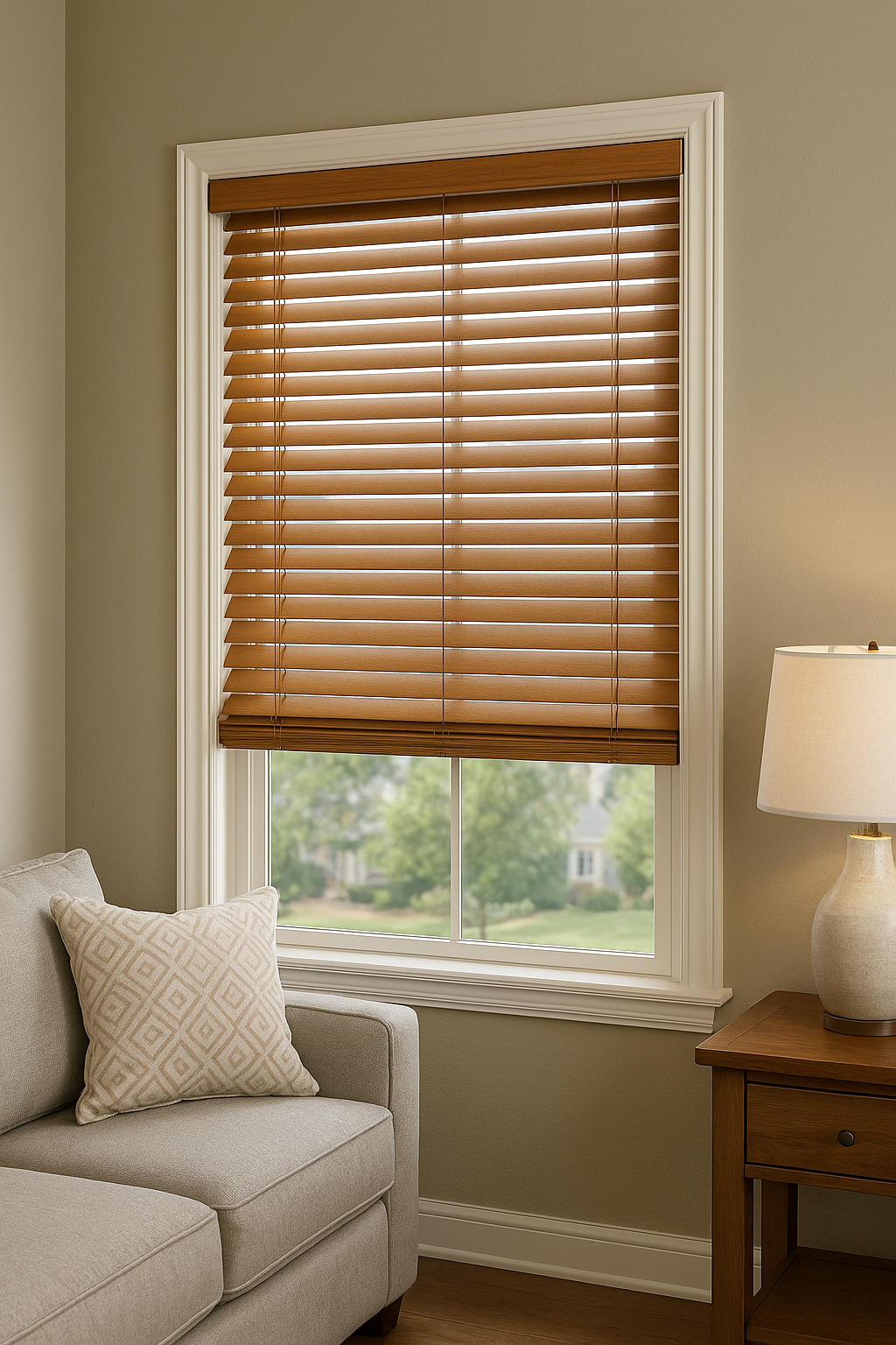 Custom window blinds in Greenway TX